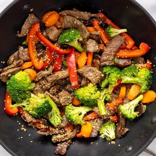 Wok Beef Round Stir Fry Strips Quick And Easy Beef Stir Fry