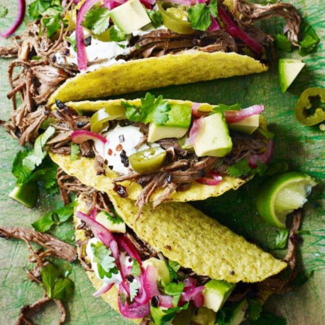 Barbacoa Brisket Tacos