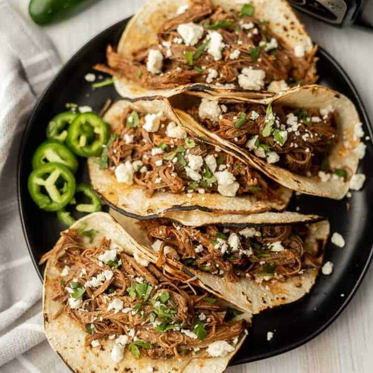 Slow Cooker Brisket Tacos