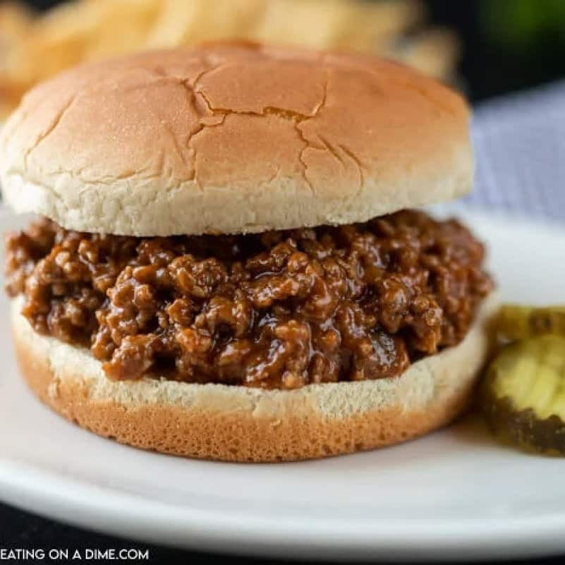 Classic Homemade Sloppy Joe's