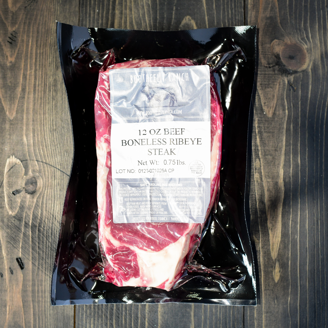 Ribeye, 12oz Boneless: Buy 9, Get 1 FREE