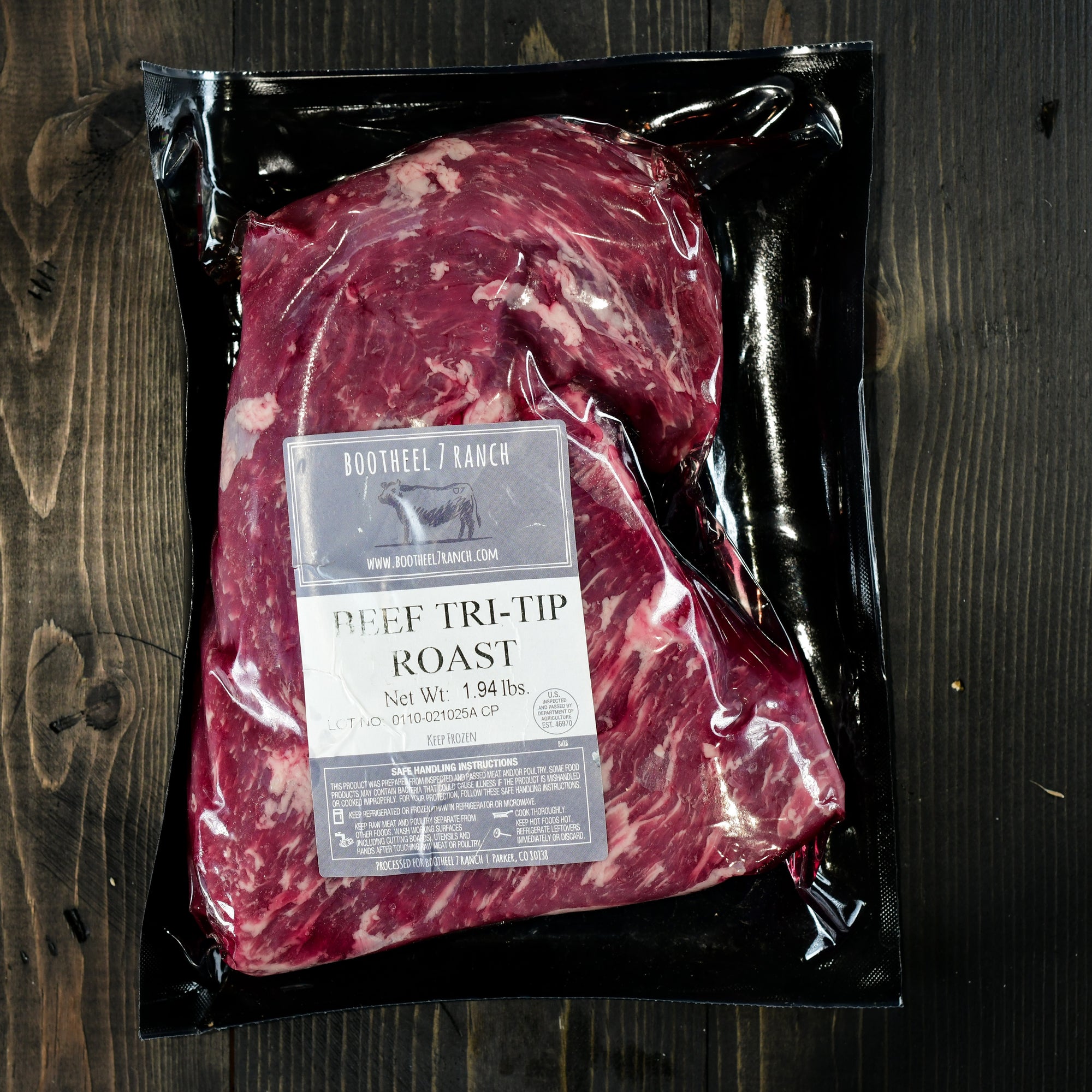 Buy Tri-Tip from Bootheel Ranch Sustainably Raised Wyoming Beef